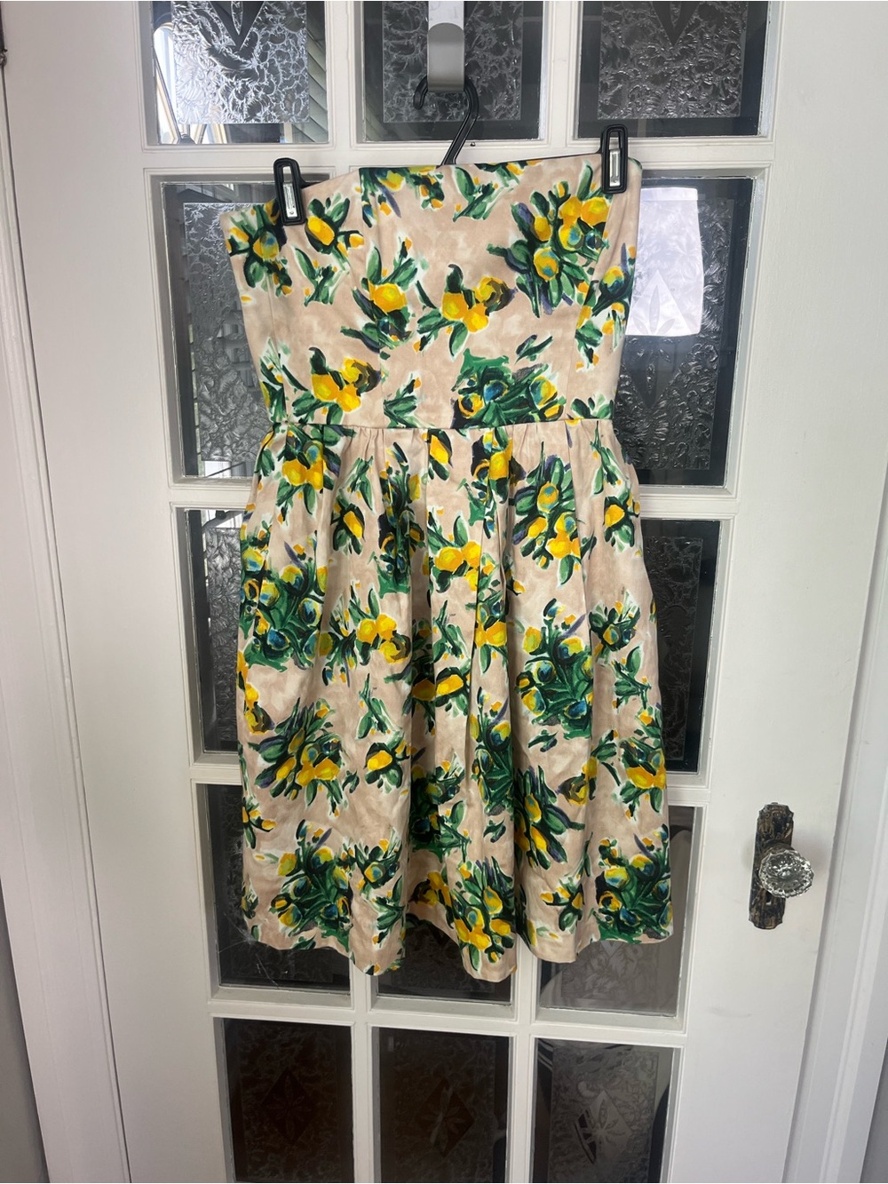 Zara Woman Lemon Print | Summer Dresses | Size Small